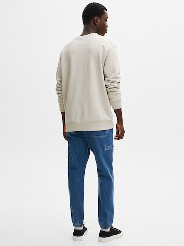 Pull&Bear Tapered Jeans in Blauw