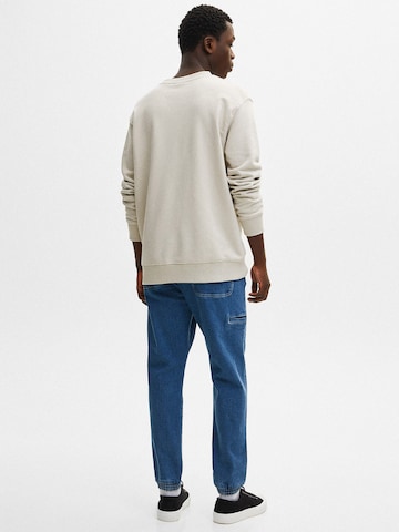 Pull&Bear Avsmalnet Jeans i blå