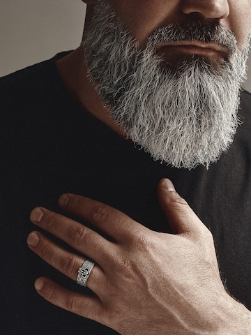 REYTEL Ring 'PRAYER TO HAIL M'‌‌ in Silber
