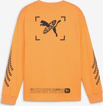 PUMA Majica 'CLASSICS XCOUNTRY BIKER' | oranžna barva