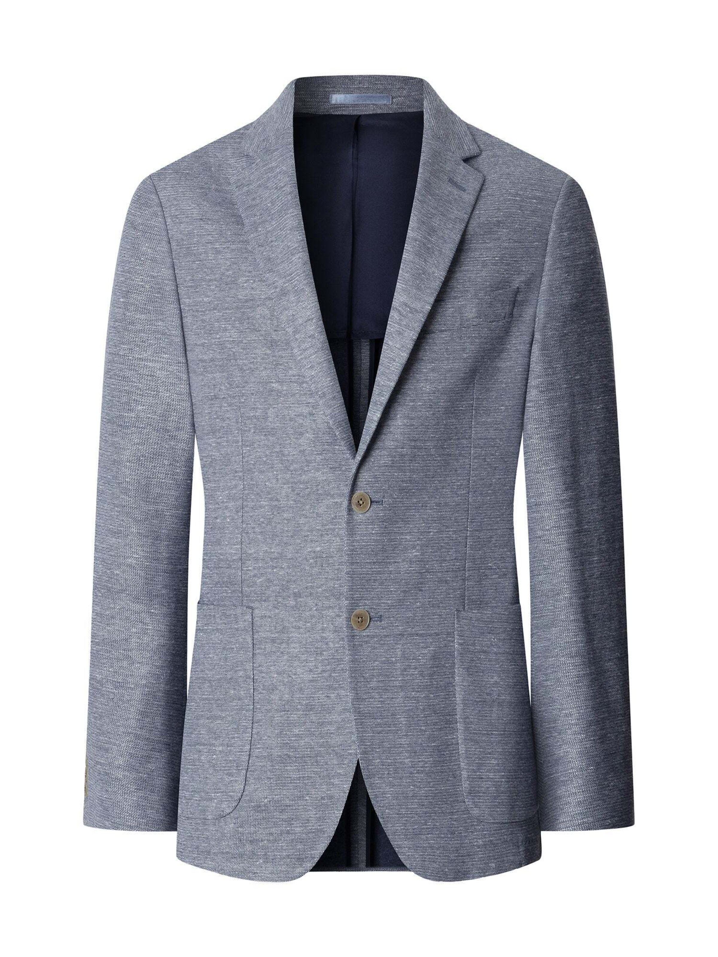 Veste de costume Hackett London en bleu : devant
