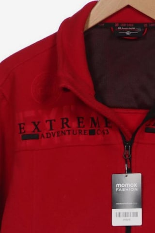 CAMP DAVID Sweatshirt & Zip-Up Hoodie in XL in Red