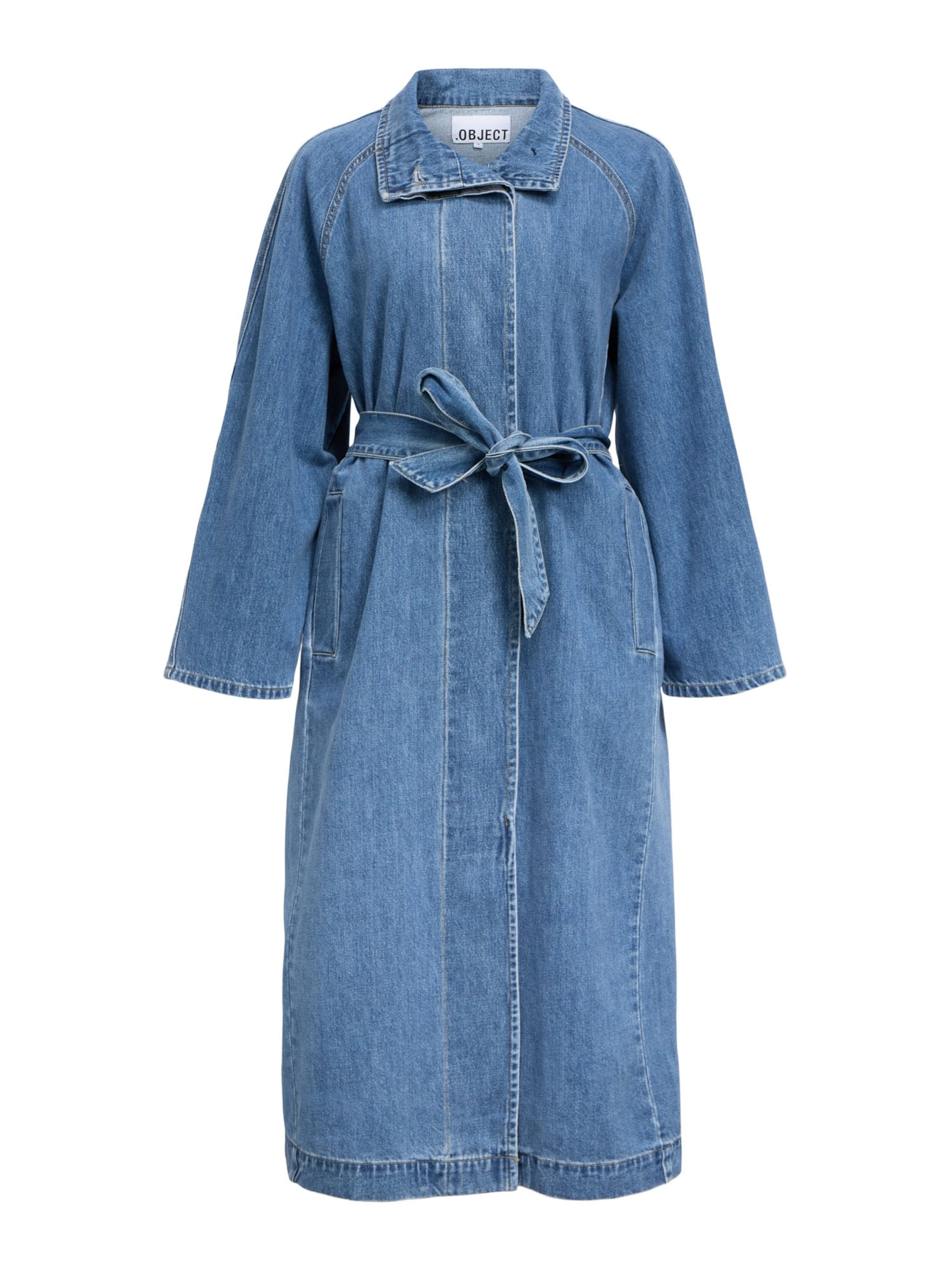 OBJECT - Abrigo de entretiempo 'OBJTRINNA' en azul: frente