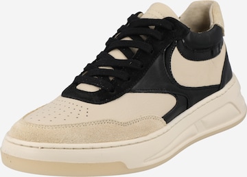 Baskets basses 'Old-Cosmo' BRONX en beige : devant