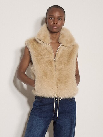 Apricot Gilet ' ' in Beige: Vorderseite