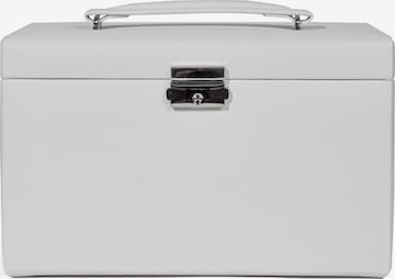 Friedrich23 Jewelry storage 'JOLIE Schmuckkästchen - Kreuznarben Optik' in White: front