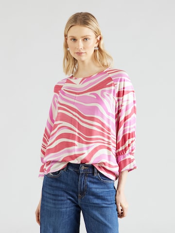 Fransa Blouse 'ZENA' in Roze: voorkant