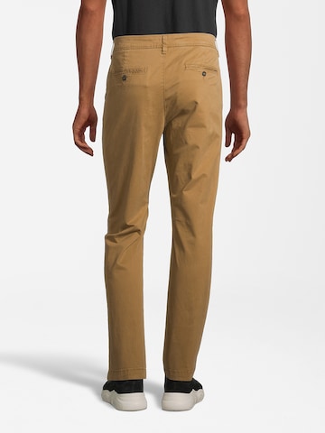 AÉROPOSTALE - Slimfit Pantalón chino en marrón