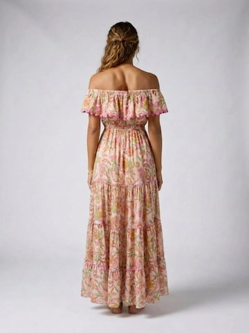 Abito 'Robe Longue Karina' di Miss June in rosa