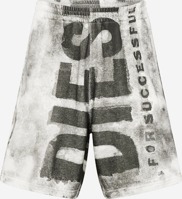 DIESEL Loosefit Shorts 'P-BISC' in Grau: predná strana