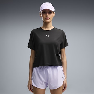 PUMA Performance shirt 'Brightstride Cloudspun' in Black
