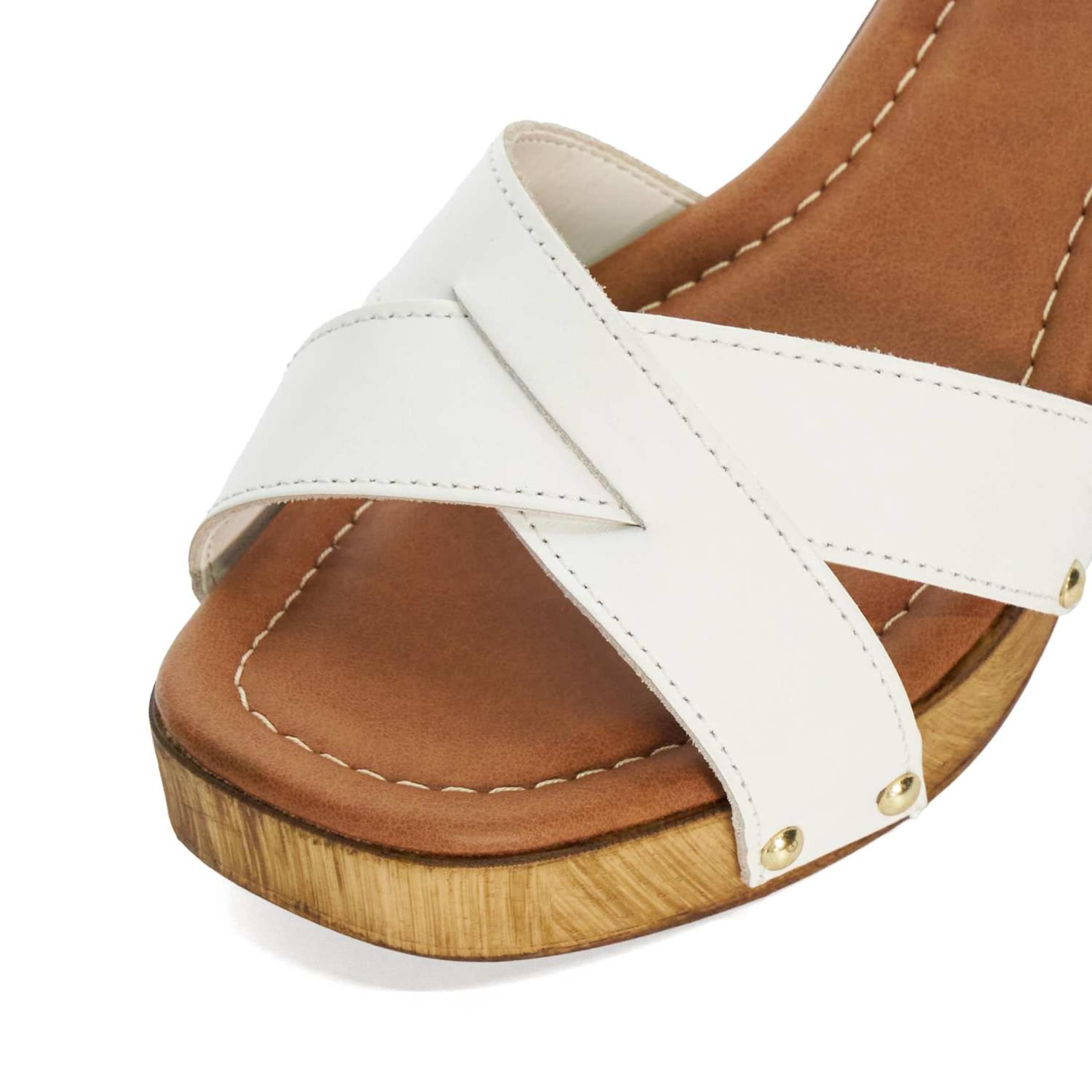 Sandales 'Judies' Dune LONDON en blanc