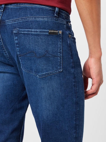 7 for all mankind Tapered Jeans in Blauw