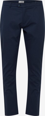 !Solid Regular Chino 'TOFilip' in Blauw: voorkant