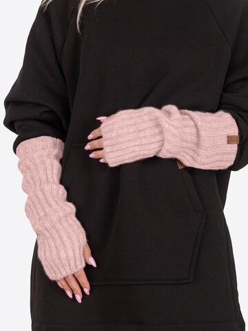 Vivisence Fingerless Gloves '7217' in Pink