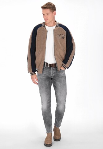 Veste mi-saison DreiMaster Vintage en marron