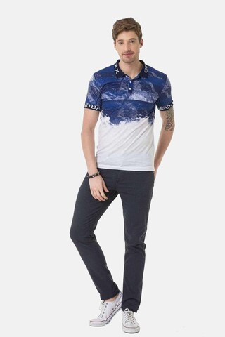 CIPO & BAXX Slimfit Broek in Blauw