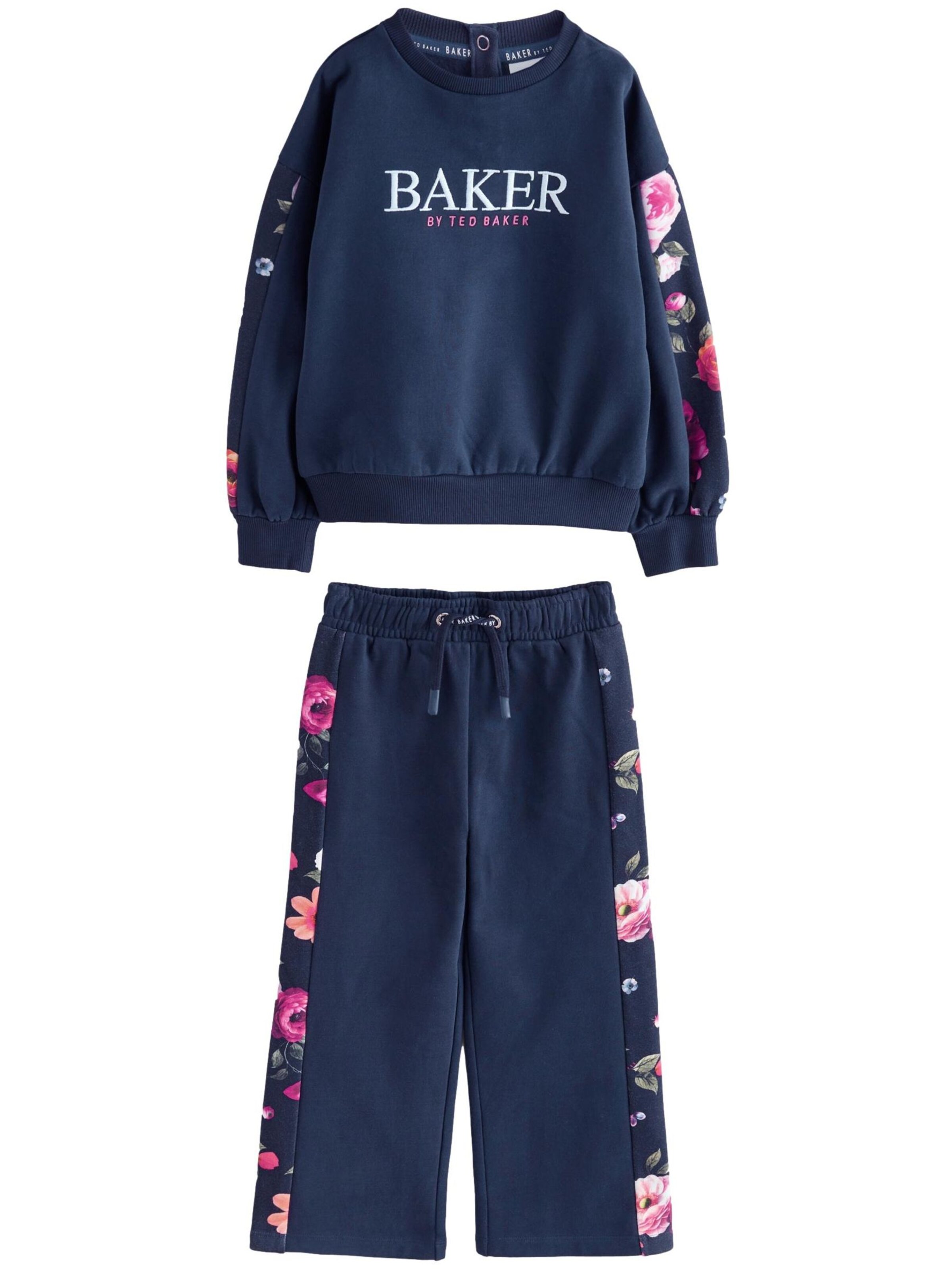 Baker by Ted Baker Облекло за бягане в синьо: отпред