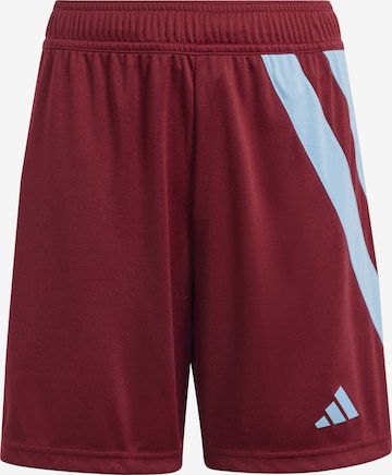 ADIDAS PERFORMANCE Sports trousers 'Fortore 23' in Red: front
