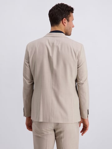 PIERRE CARDIN Regular fit Business-colbert 'Grant' in Beige