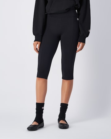 Champion Authentic Athletic Apparel Skinny Leggings in Black: front
