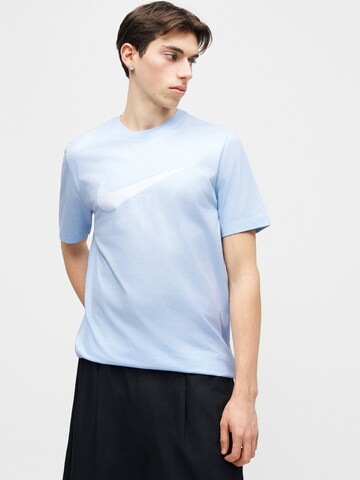 Nike Sportswear Футболка 'Swoosh' в Синий