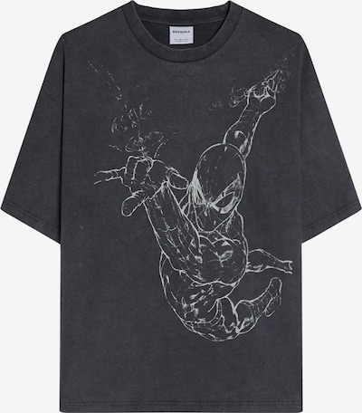 Bershka Paita koossa XS värissä antrasiitti / vaaleanharmaa, Tuotenäkymä