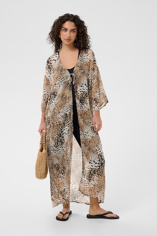 Kaffe Kimono 'KASea' in Brown: front