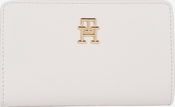 Porte-monnaies TOMMY HILFIGER en beige : devant