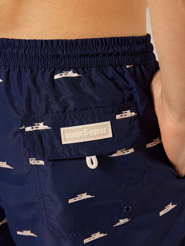 CALZEDONIA Regular Board Shorts in Blue