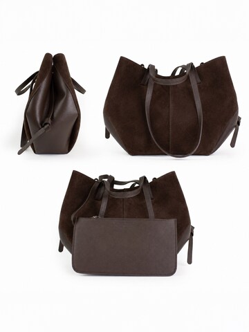 lePelou Shoulder Bag 'TARA' in Brown