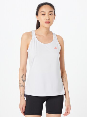 ADIDAS SPORTSWEAR Sporttop 'Designed To Move 3-Stripes' in Grau: predná strana