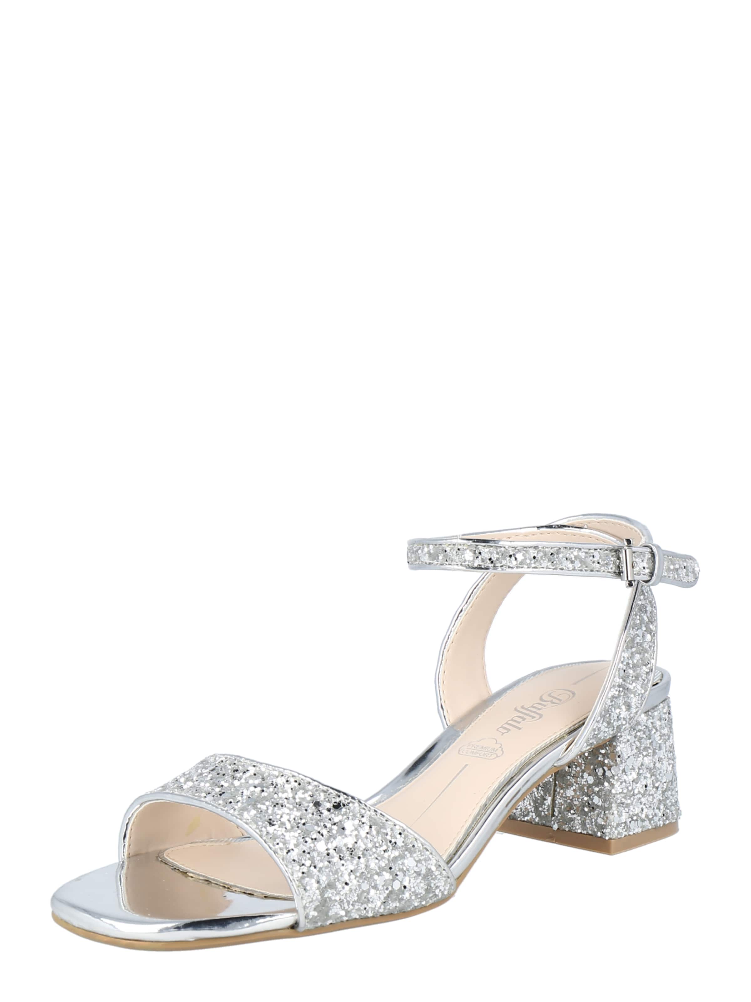 BUFFALO Sandal 'Rainelle' in Silver: front