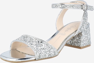 BUFFALO Sandals 'Rainelle' in Silver: front