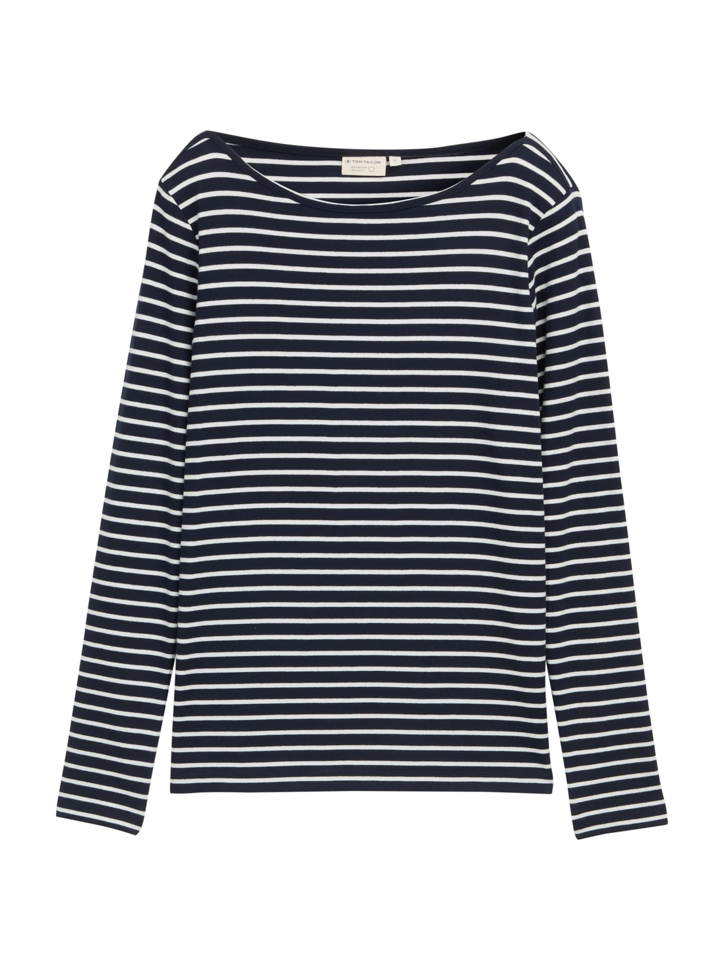 TOM TAILOR Shirt in Blauw: voorkant