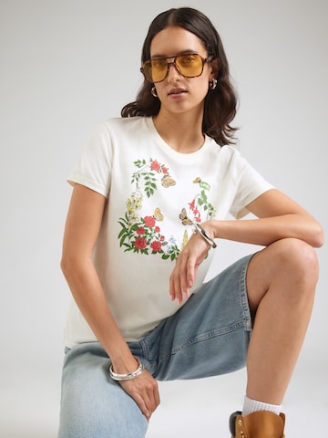 Tricou 'THE PERFECT' de la LEVI'S ® pe alb: față