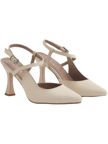 Limoya Slingback Pumps 'Lulia' in Beige