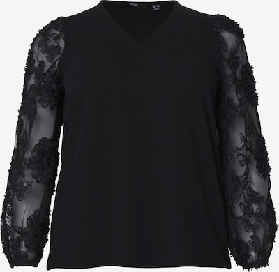 Vero Moda Curve Bluse 'VMCEMMALY' in schwarz, Produktansicht