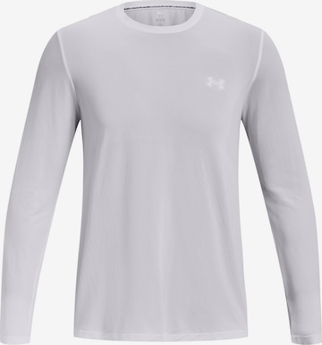 UNDER ARMOUR Performance Shirt in White: front