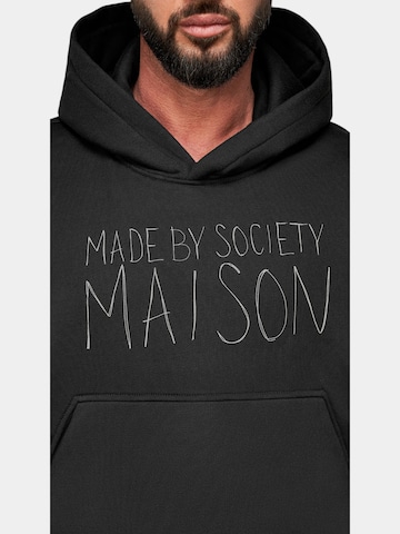 Parka di mezza stagione 'GRAVE Hoodie - H17505' di Made By Society in nero