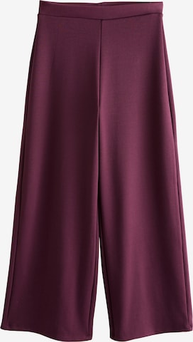 Next Wide Leg Housut värissä lila: etupuoli