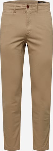 Superdry Chino Pants in Beige: front