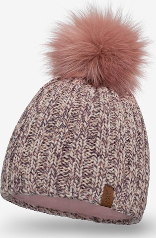 Bonnet '7086' Vivisence en rose : devant