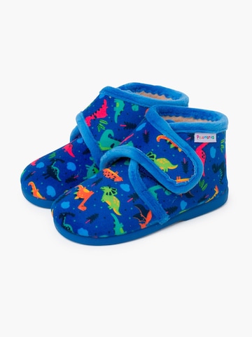 Pantoufle Pisamonas en bleu
