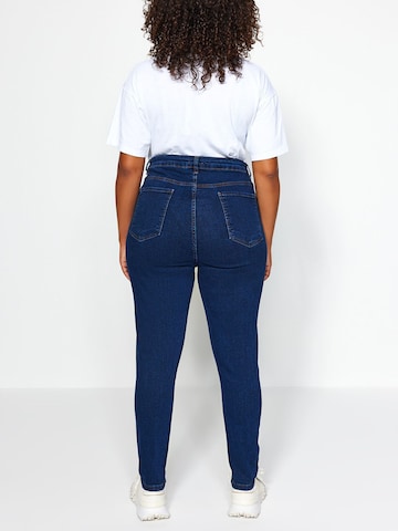 Skinny Jean Trendyol Curve en bleu
