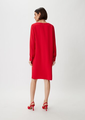 Robe COMMA en rouge : derrière