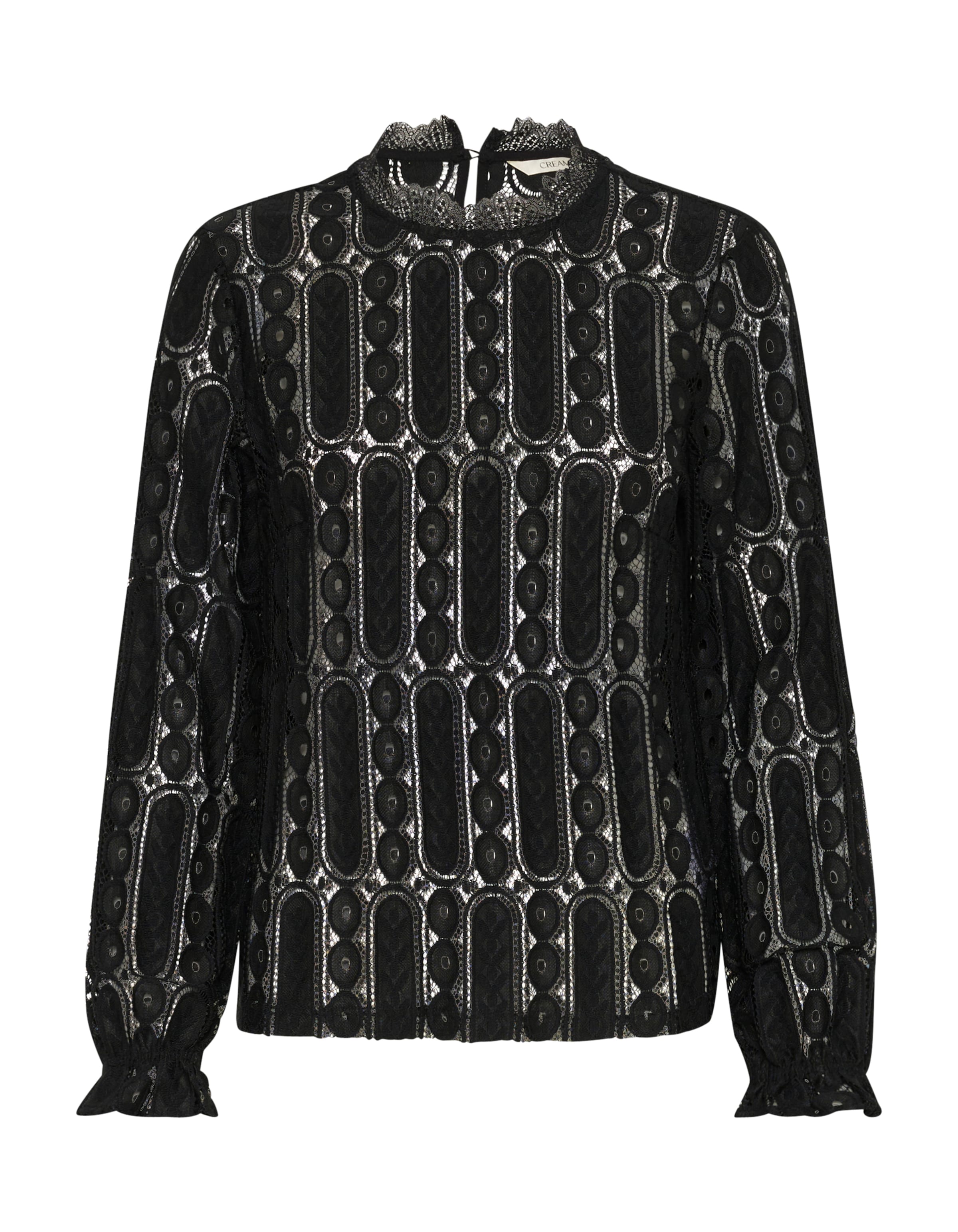 Camicia da donna 'Tully' di Cream in nero: frontale