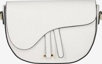 NAEMI Crossbody Bag in White: front