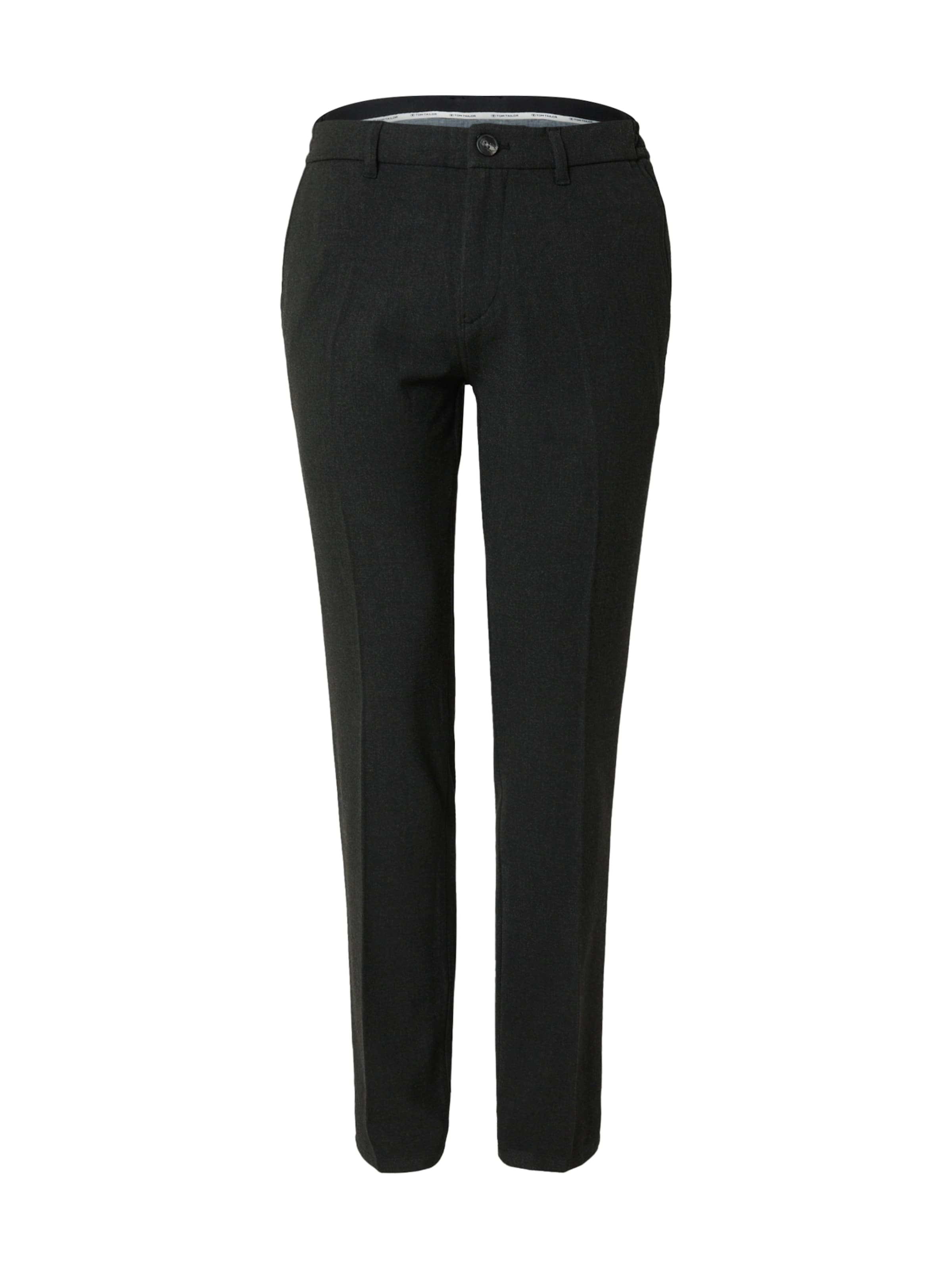 Regular Pantalon chino TOM TAILOR en gris : devant