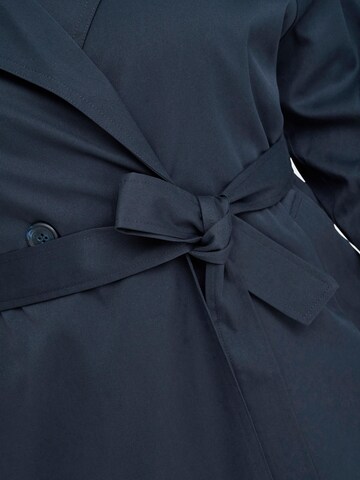 Manteau mi-saison 'HYACHINT' ONLY Carmakoma en bleu